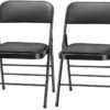 Amazing for Less Folding Chairs Review Comfortable Steel Frame 2-Pack for Indoor Use