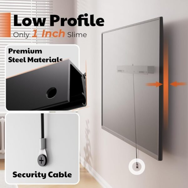 AENTGIU Studless TV Wall Mount Review Best Heavy Duty Drywall Bracket for 26-55 Inch TVs