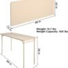 Cosco Folding Table 20x48 Vinyl Top Review Durable Lightweight Space-Saving Design