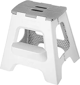 Vigar Compact Folding Step Stool Review Lightweight Durable Non-Slip Two-Step Stool