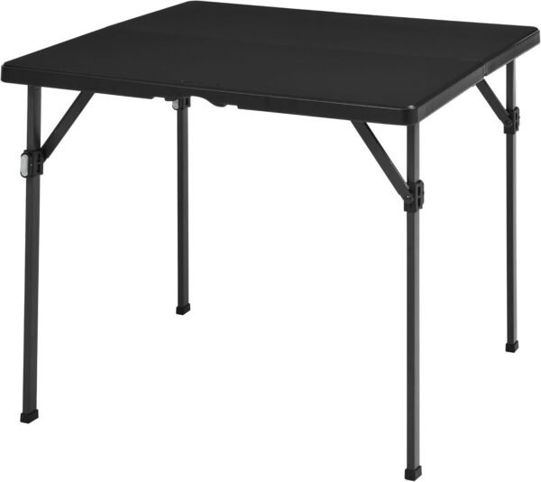 Amazon Basics 34 Inch Folding Table Review Portable Durable Dining Table with Handle