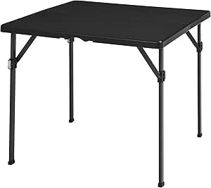 Amazon Basics 34 Inch Folding Table Review Portable Durable Dining Table with Handle