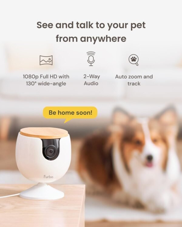 Review of Furbo Mini Pet Camera for Smart Home Indoor Monitoring