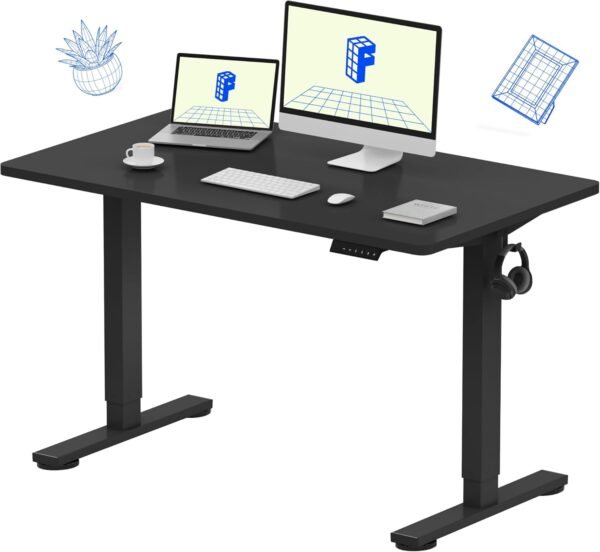 FLEXISPOT EN1 Standing Desk Review Electric Height Adjustable Home Office Furniture