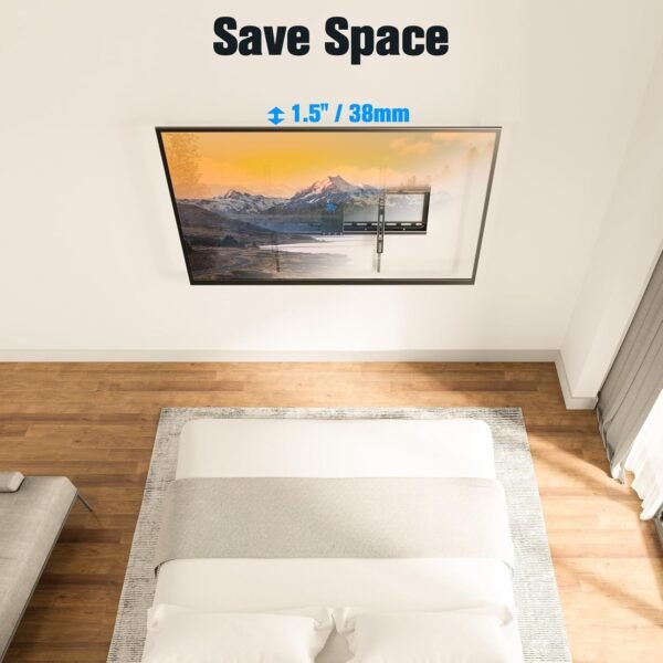 Mounting Dream TV Wall Mount Review Best Universal Tilt Bracket for 37-75 Inch TVs