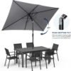 Review of SUNVIVI OUTDOOR Patio Umbrella for Stylish and Durable Outdoor Shade