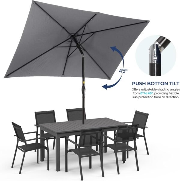 Review of SUNVIVI OUTDOOR Patio Umbrella for Stylish and Durable Outdoor Shade
