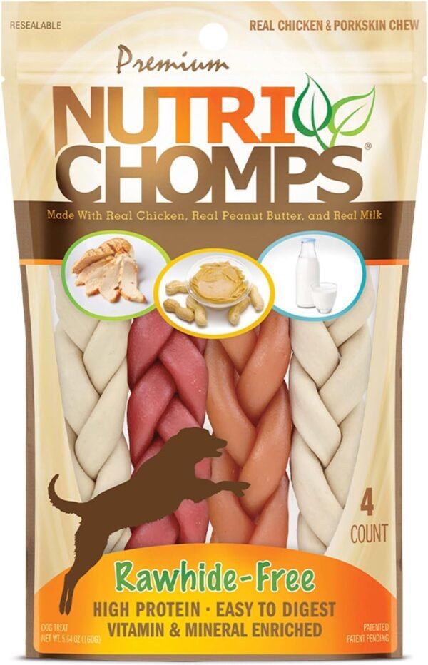 Nutri Chomps Dog Chews Review Healthy Rawhide Free Treats for Medium Breeds