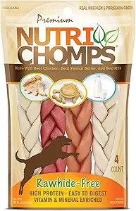 Nutri Chomps Dog Chews Review Healthy Rawhide Free Treats for Medium Breeds