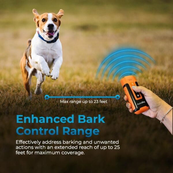 AutoSky Ultrasonic Dog Bark Control Device Review Best Safe Training Aid
