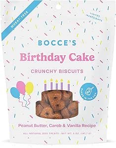 Bocce's Bakery Special Edition Birthday Cake Dog Treats Review Wheat-Free All-Natural Delight