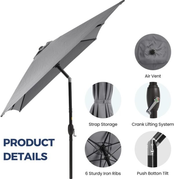 Review of SUNVIVI OUTDOOR Patio Umbrella for Stylish and Durable Outdoor Shade