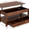 Rolanstar Coffee Table Review Lift Top Design and Storage Space Tested