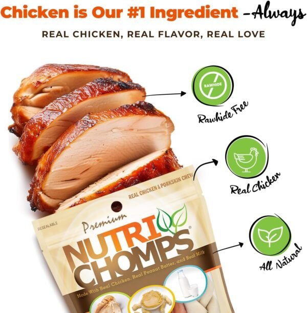 Nutri Chomps Dog Chews Review Healthy Rawhide Free Treats for Medium Breeds