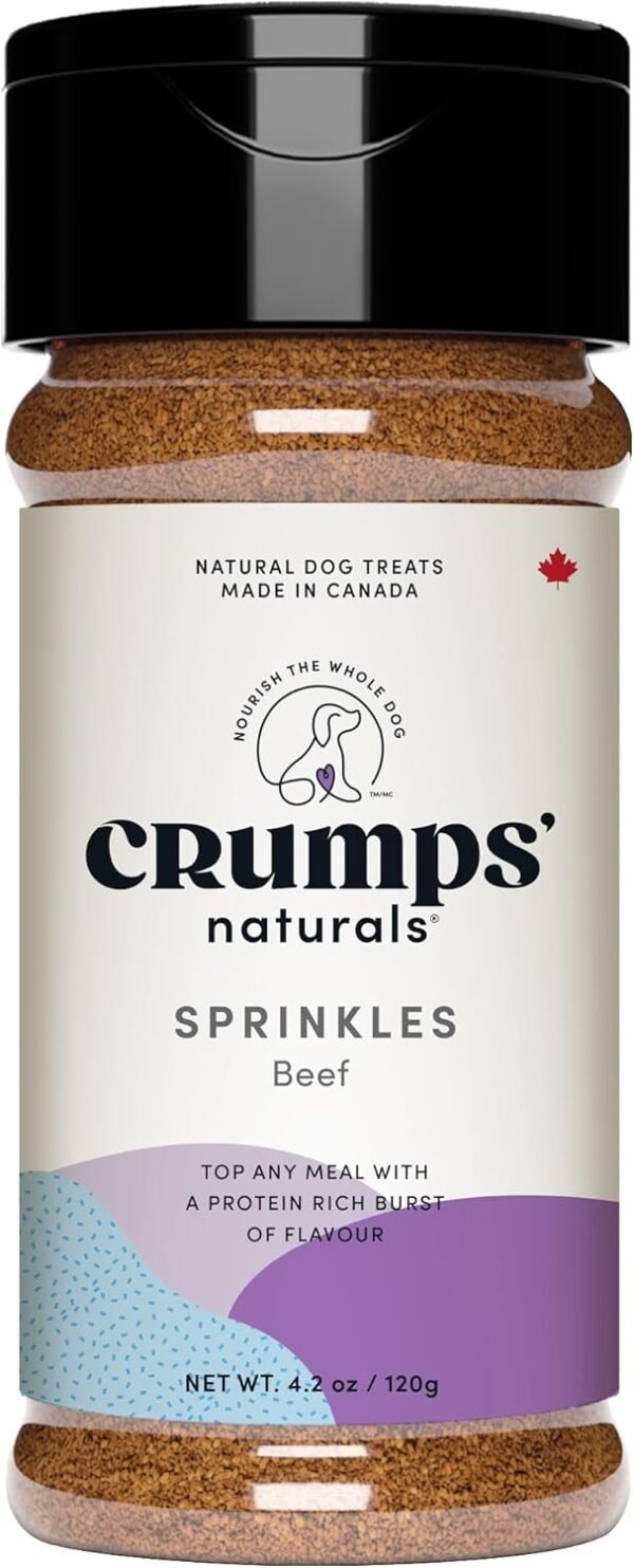Crumps Naturals Liver Sprinkles Dog Treat Review Best All Natural Beef Topper