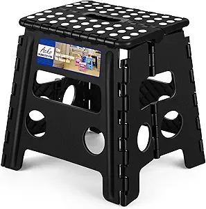 ACKO Folding Step Stool Review Heavy Duty Plastic Portable Kids and Adults