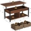 Rolanstar Lift Top Coffee Table Review Exploring Storage and Style in Modern Living Rooms