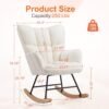 Sweetcrispy Nursery Glider Chair Review Ergonomic Comfort and Stylish Design