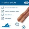 Best Bully Sticks 4 Inch Review Natural Rawhide Free Treats for Small Dogs