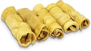 Water Buffalo Cheek Roll Dog Chews Wild Eats Review for Aggressive Chewers