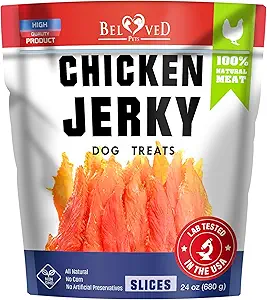 Beloved Pets Dog Treats Chicken Jerky Review Healthy High Protein Training Chews