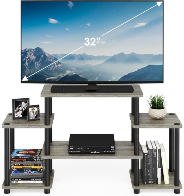 Furinno Turn-N-Tube Entertainment Center Review Durable No Tools TV Stand Guide