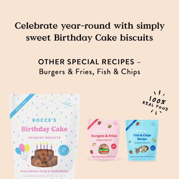 Bocce's Bakery Special Edition Birthday Cake Dog Treats Review Wheat-Free All-Natural Delight