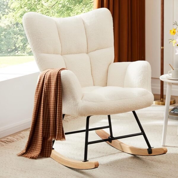 Sweetcrispy Nursery Glider Chair Review Ergonomic Comfort and Stylish Design
