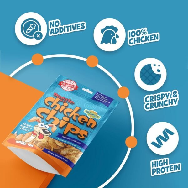 Review of Chip's Naturals Doggie Chicken Chips Healthy Treats for All Breeds