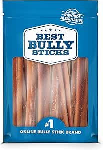 Best Bully Sticks 4 Inch Review Natural Rawhide Free Treats for Small Dogs
