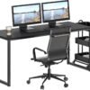 SHW Mission 55-Inch Home Office Desk Review Practical Design Meets Durable Quality
