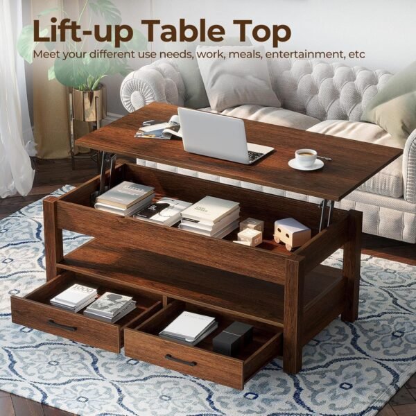 Rolanstar Coffee Table Review Lift Top Design and Storage Space Tested