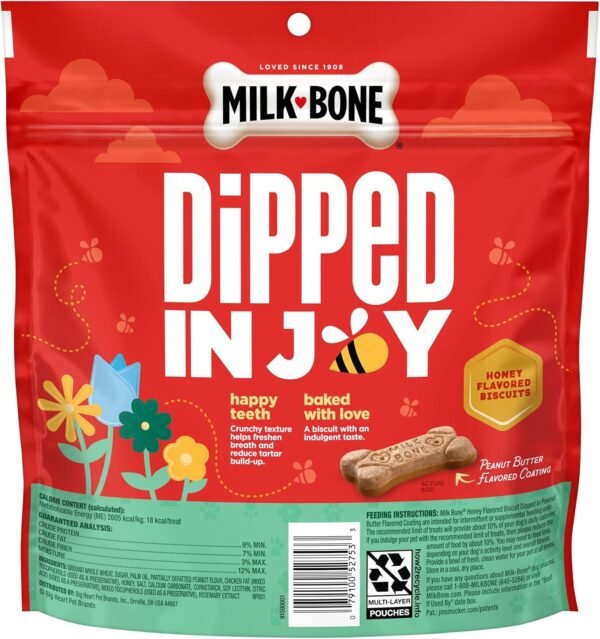 Milk-Bone Honey Flavored Dog Biscuits Review Crunchy Peanut Butter Treats
