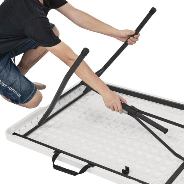 Amazon Basics Folding Table 6 ft Review Durable Portable Indoor Outdoor Table Insights