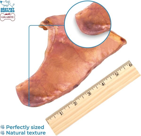 Review of Best Pet Supplies GigaBite Roasted Pig Ears for Dogs
