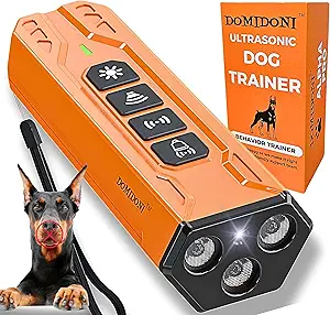 DomiDoni Ultrasonic Dog Trainer Alpha Pro Review Best Anti Barking Device for Effective Training