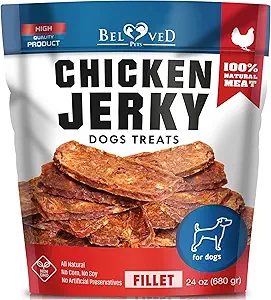 Best Chicken Jerky Dog Treats Beloved Pets Review High Protein Grain Free Chews