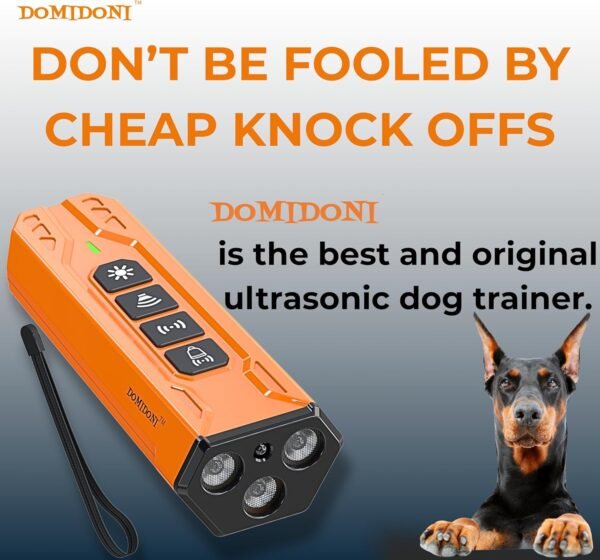 DomiDoni Ultrasonic Dog Trainer Alpha Pro Review Best Anti Barking Device for Effective Training