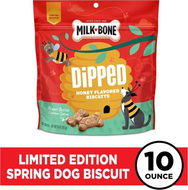 Milk-Bone Honey Flavored Dog Biscuits Review Crunchy Peanut Butter Treats