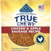 Review of Blue Buffalo True Chews Dog Treats Chicken and Apple Sausage