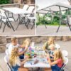Lifetime 6-Foot Fold In Half Table Review Durable Weather Resistant Folding Table Insights